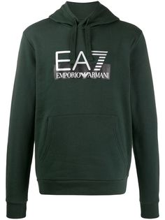 Ea7 Emporio Armani худи с логотипом