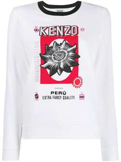 Kenzo толстовка с графичным принтом