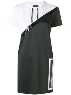 Philipp Plein двухцветная футболка