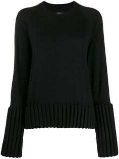 Mm6 Maison Margiela джемпер с манжетами в рубчик