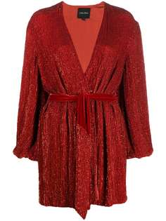 Retrofete платье мини с длинными рукавами