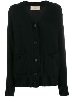 Maison Flaneur кардиган свободного кроя с V-образным вырезом