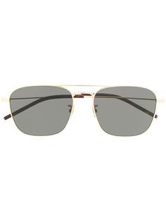 Saint Laurent солнцезащитные очки-авиаторы SL309