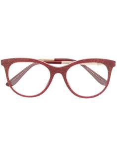 Dolce & Gabbana Eyewear солнцезащитные очки в оправе кошачий глаз с блестками