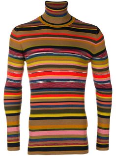 Missoni свитер кроя слим в полоску
