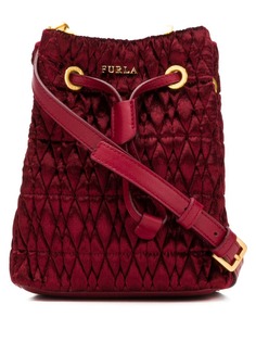 Furla бархатная сумка Stasy Cometa