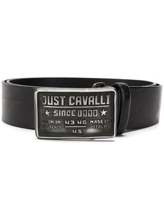 Just Cavalli ремень с логотипом на пряжке