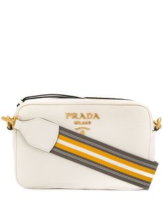 Prada каркасная сумка с логотипом