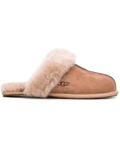 Ugg Australia шлепанцы с меховой отделкой