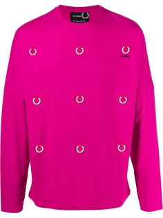 Raf Simons X Fred Perry толстовка оверсайз с логотипом