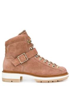 Santoni ботинки на шнуровке