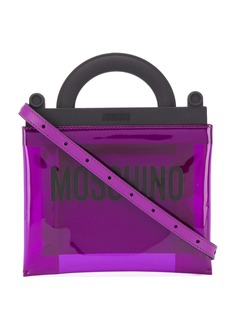Moschino сумка-тоут с логотипом