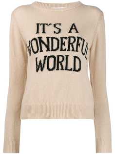 Alberta Ferretti джемпер Its A Wonderful World