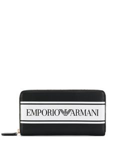 Emporio Armani кошелек с контрастным логотипом
