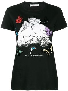 Valentino футболка Cloudy Lover с принтом