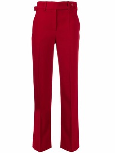 Red Valentino брюки кроя слим с пряжкой