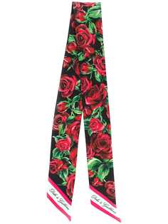 Dolce & Gabbana шарф с принтом