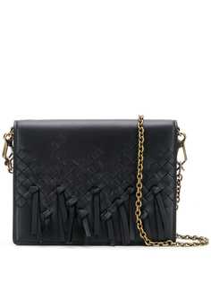 Bottega Veneta fringe Intrecciato crossbody bag
