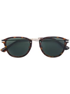Persol солнцезащитные очки с эффектом черепахового панциря