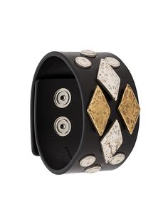 Isabel Marant embellished press-stud bracelet