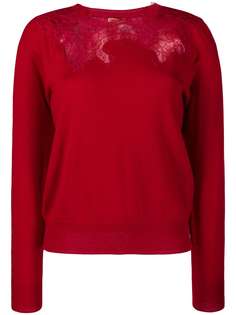 Ermanno Scervino lace panel jumper