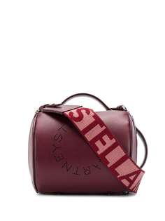 Stella McCartney Stella logo barrel shoulder bag