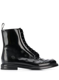 Churchs flower appliqué ankle boots