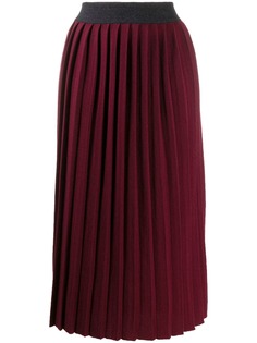 Fabiana Filippi high-rise pleated skirt