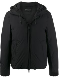 Emporio Armani пуховик с капюшоном