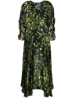 Preen By Thornton Bregazzi flared floral-print dress