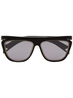 Fendi солнцезащитные очки с контрастной отделкой