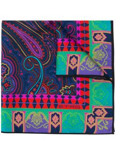 Etro шарф с принтом пейсли