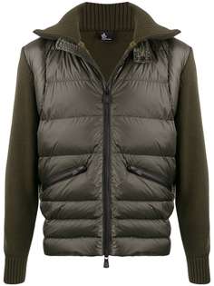 Moncler Grenoble трикотажный пуховик