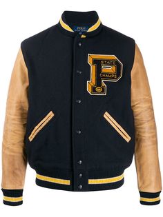 Ralph Lauren бомбер с контрастными рукавами