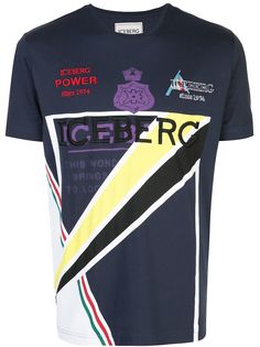 Iceberg футболка с логотипом
