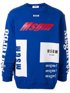 MSGM толстовка Turbo с логотипом