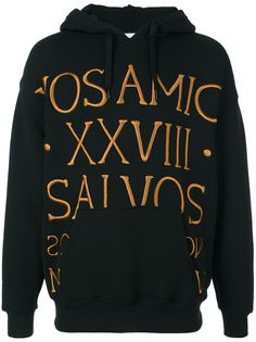 Moschino худи с вышивкой