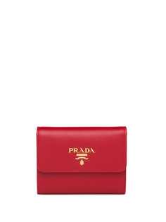 Prada кошелек с логотипом