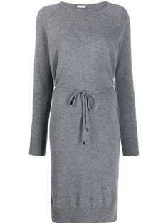 Peserico tie waist sweater dress