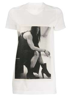 Rick Owens DRKSHDW photographic print T-shirt