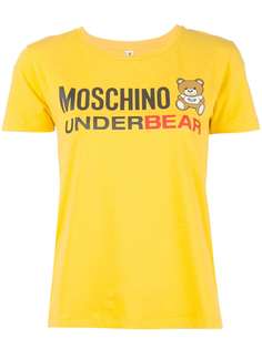 Moschino футболка Teddy Bear с логотипом