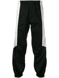 Givenchy спортивные брюки с контрастной вставкой