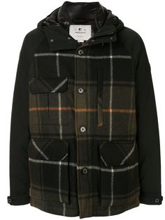 Woolrich куртка в клетку