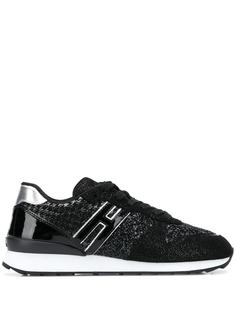 Hogan кроссовки Wear2Go с блестками