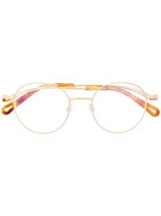 Chloé Eyewear солнцезащитные очки в круглой оправе черепаховой расцветки