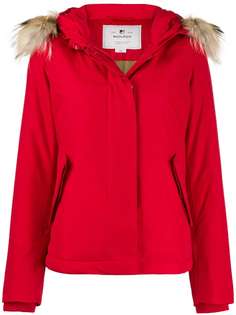 Woolrich куртка с капюшоном из искусственного меха