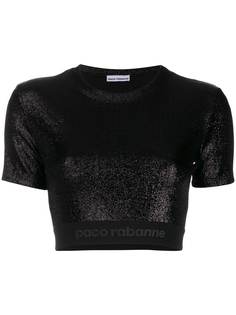 Paco Rabanne укороченный топ Bodyline