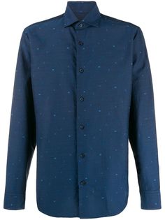 Z Zegna рубашка с принтом