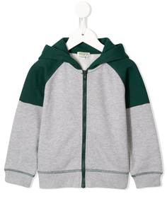 Kenzo Kids худи на молнии в стиле колор-блок