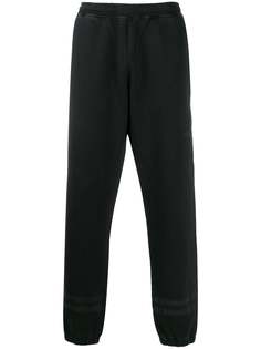 Stone Island спортивные брюки с вышивкой